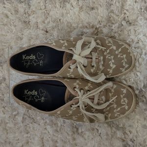 Taylor Swift Keds beige bows